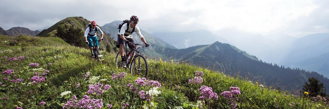 Mountainbiken im Kleinwalsertal